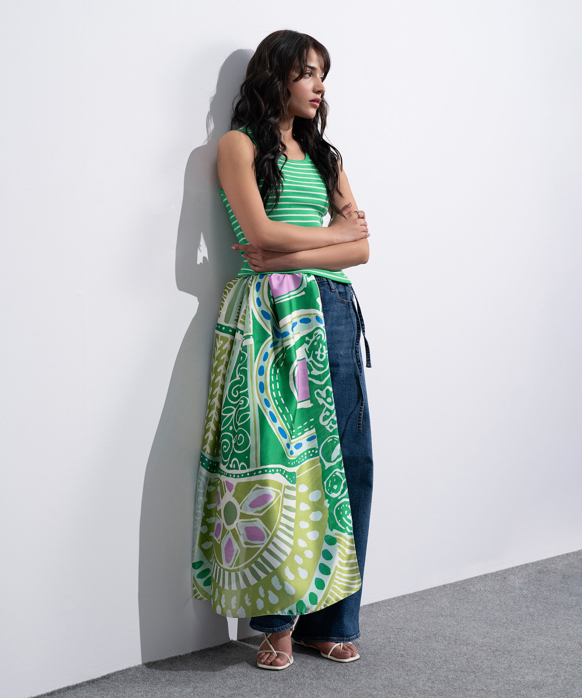 Printed Scarf WSCF26V20008