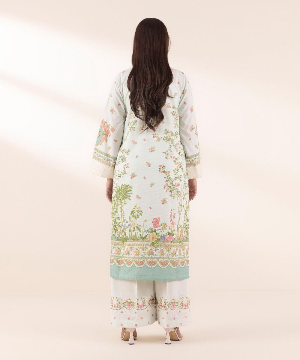 Woman - Multi Embroidered Zari Lawn Shirt