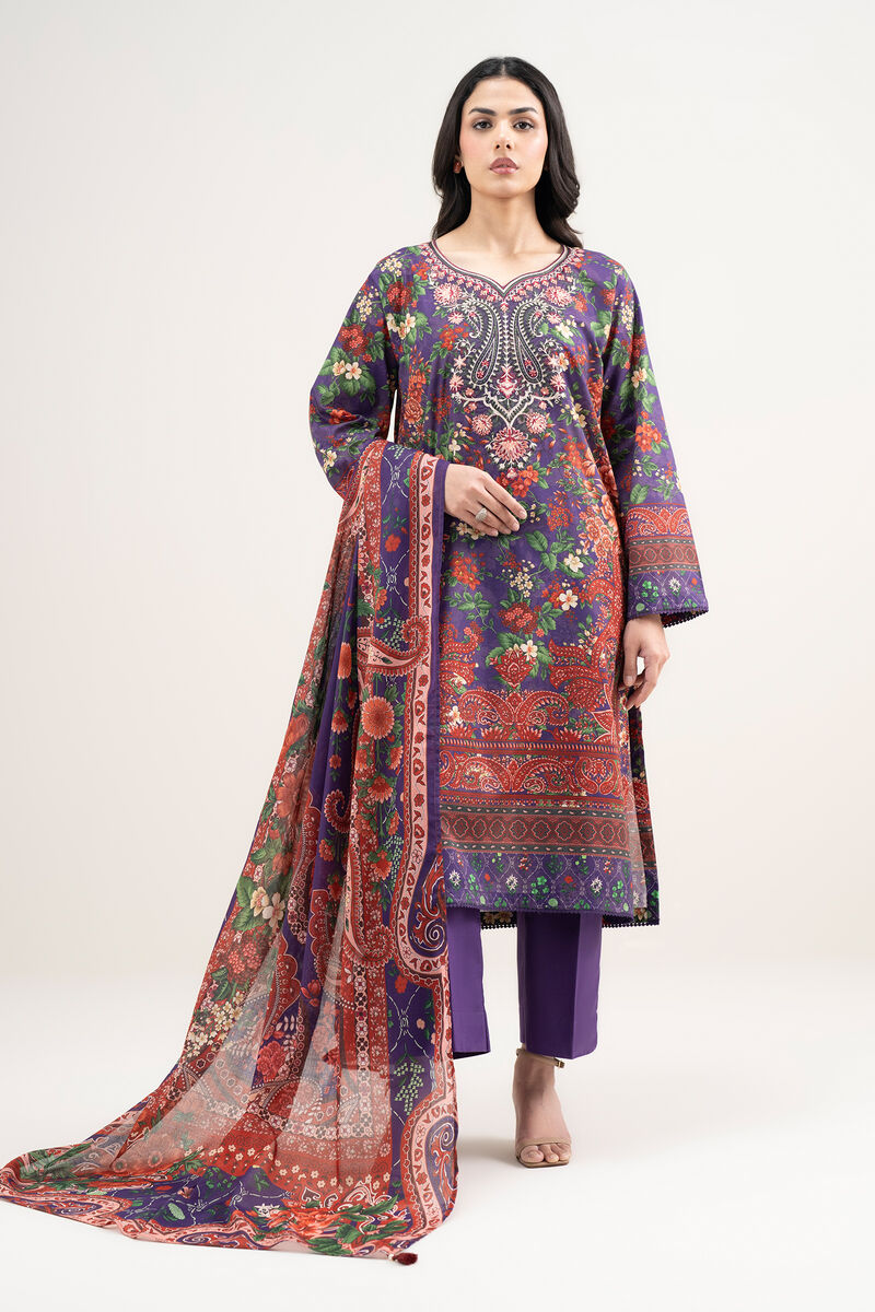 Printed Lawn Dupatta