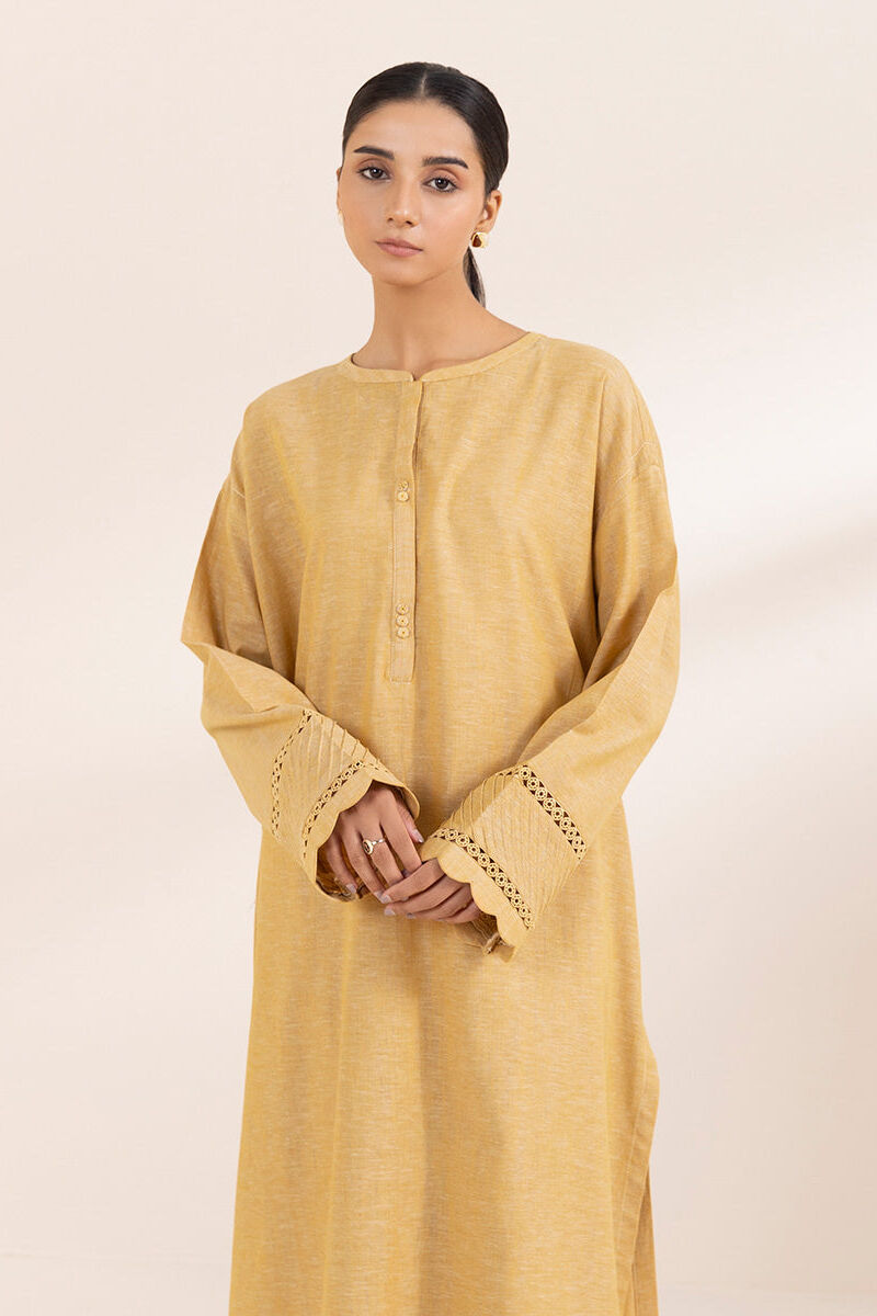 Solid Cotton Linen Shirt