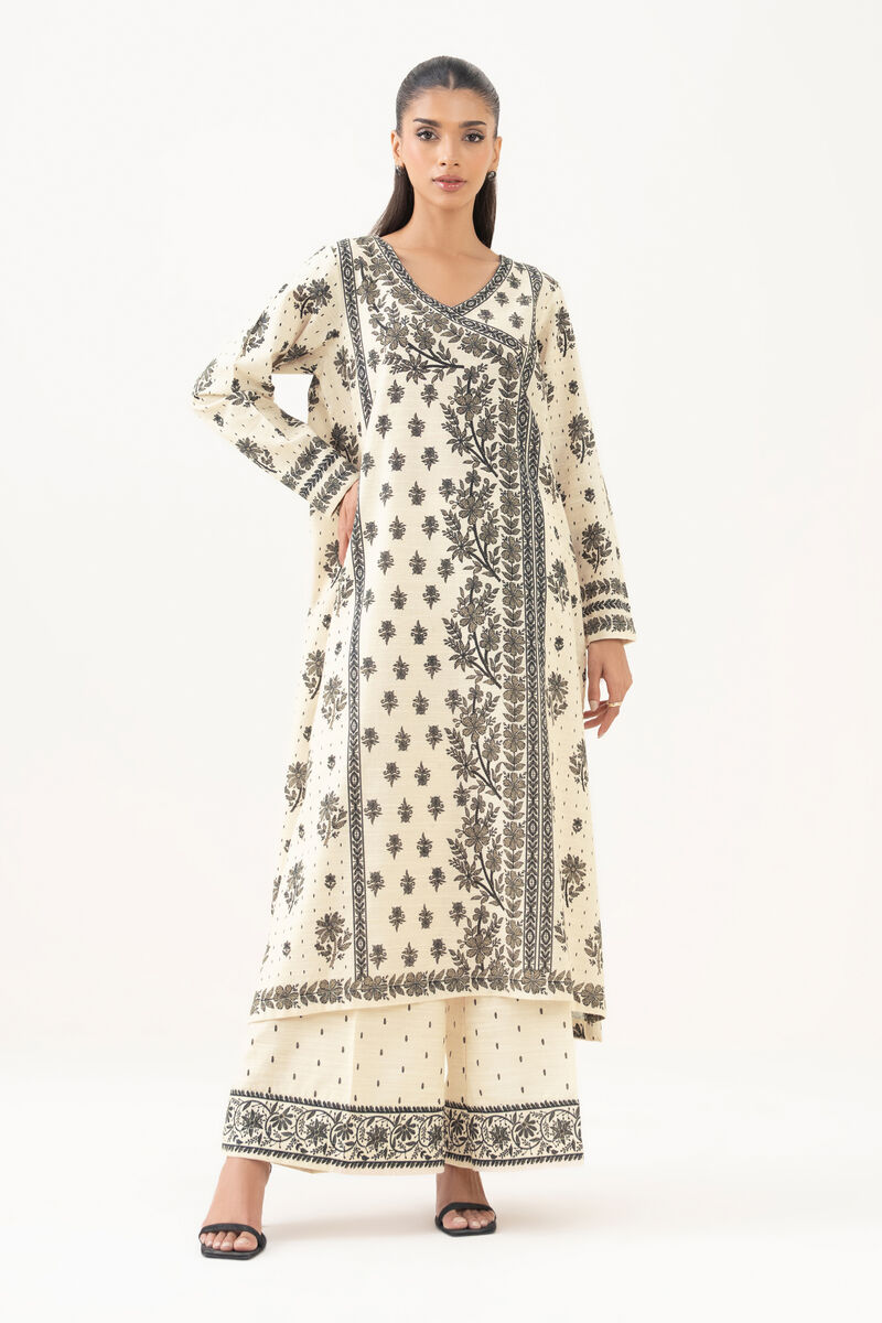 Printed Light Khaddar Shirt