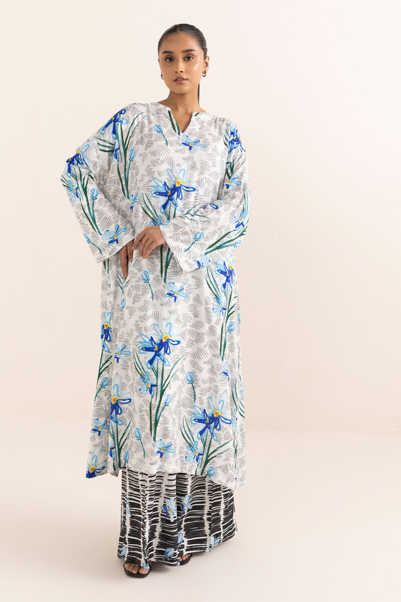 Printed Arabic Lawn Shirt