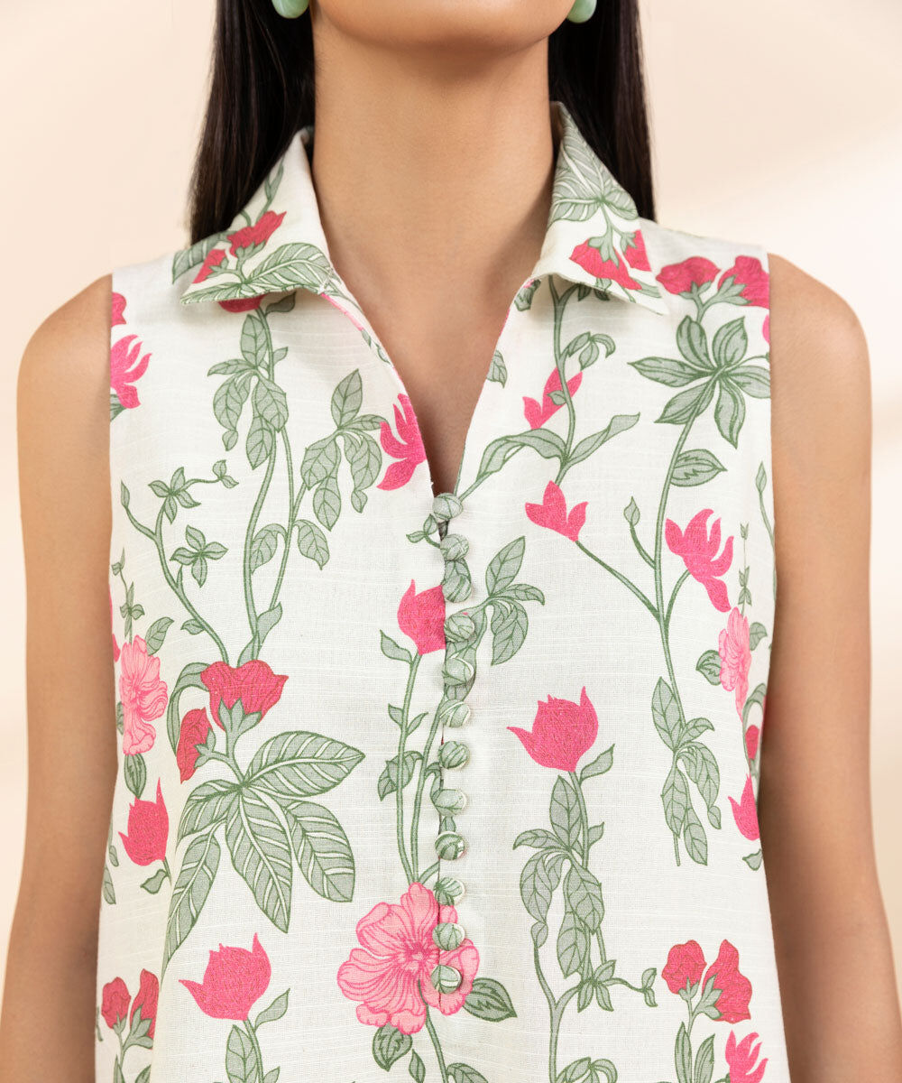 Women's Unstitched Light Khaddar Embroidered Multi 2 Piece Suit