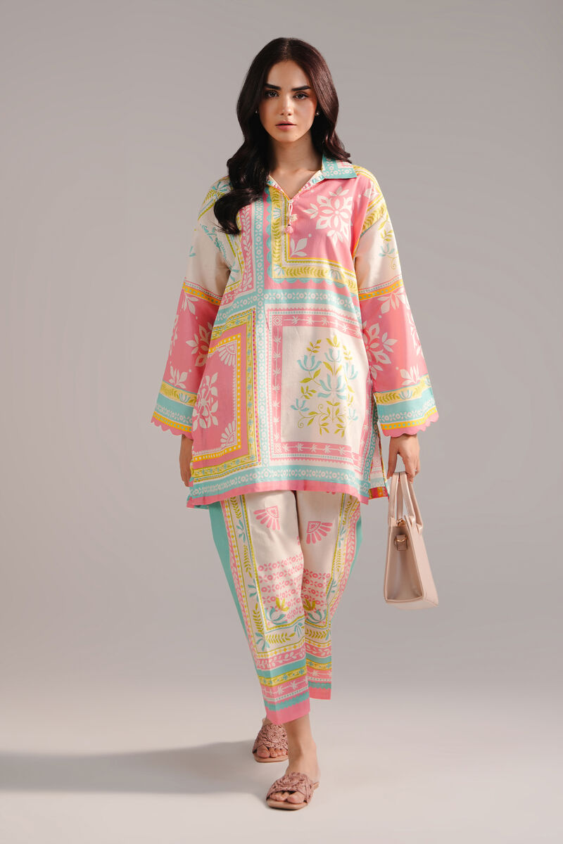 Printed Cambric Shirt