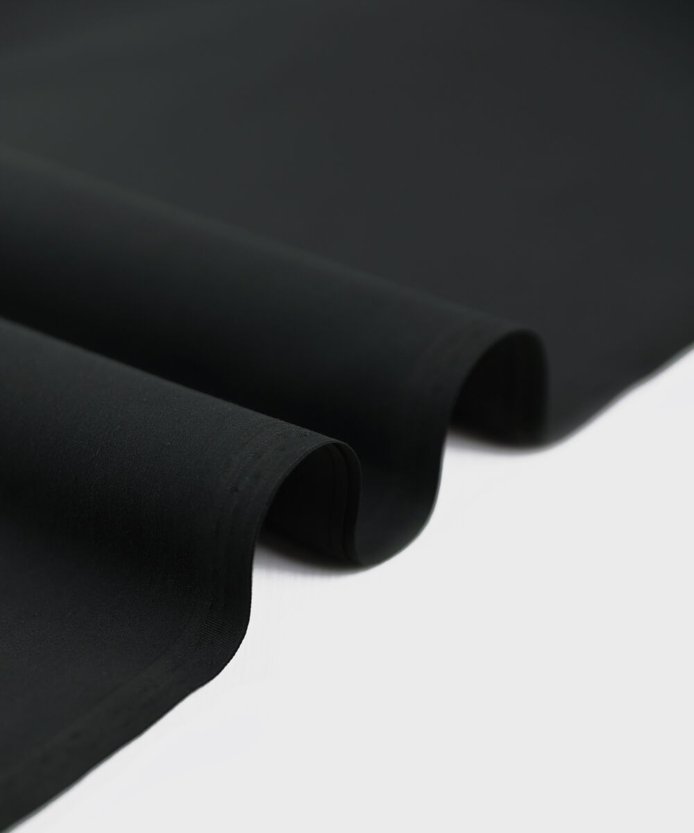 Men Unstitched Viscose Black Full Suit Fabric