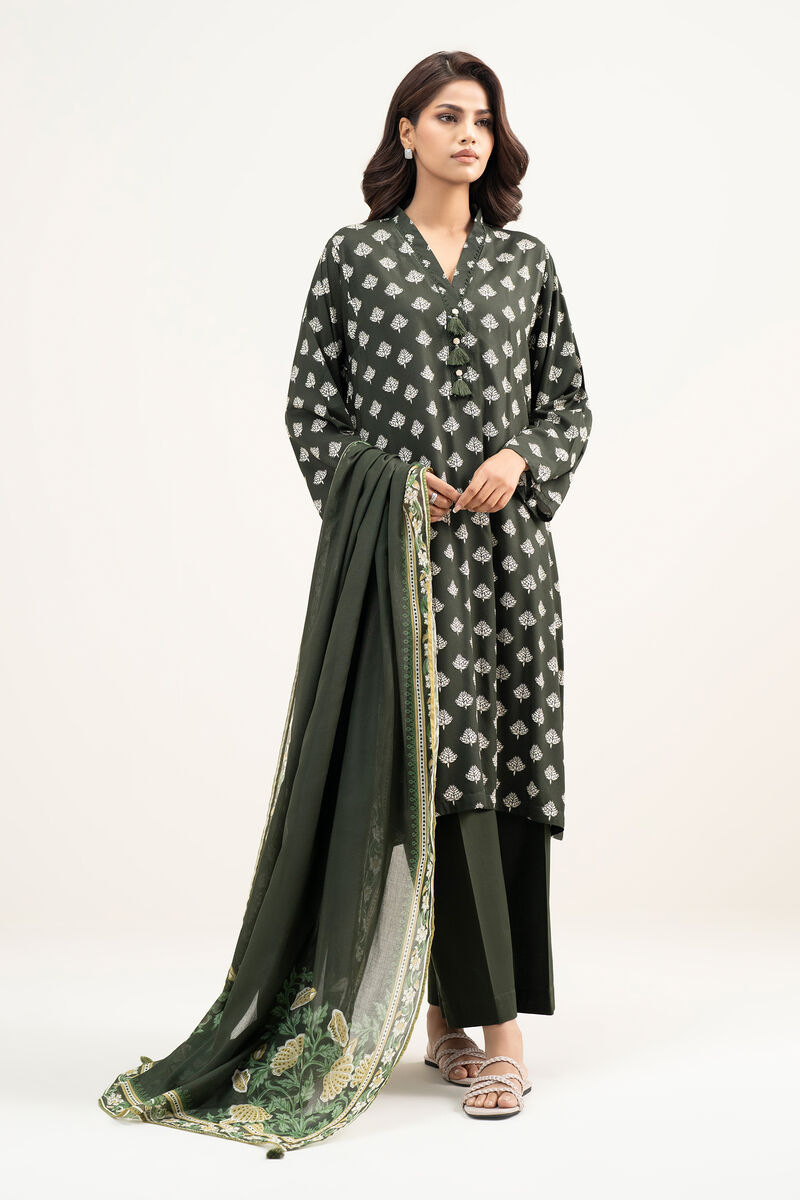 Printed Lawn Dupatta
