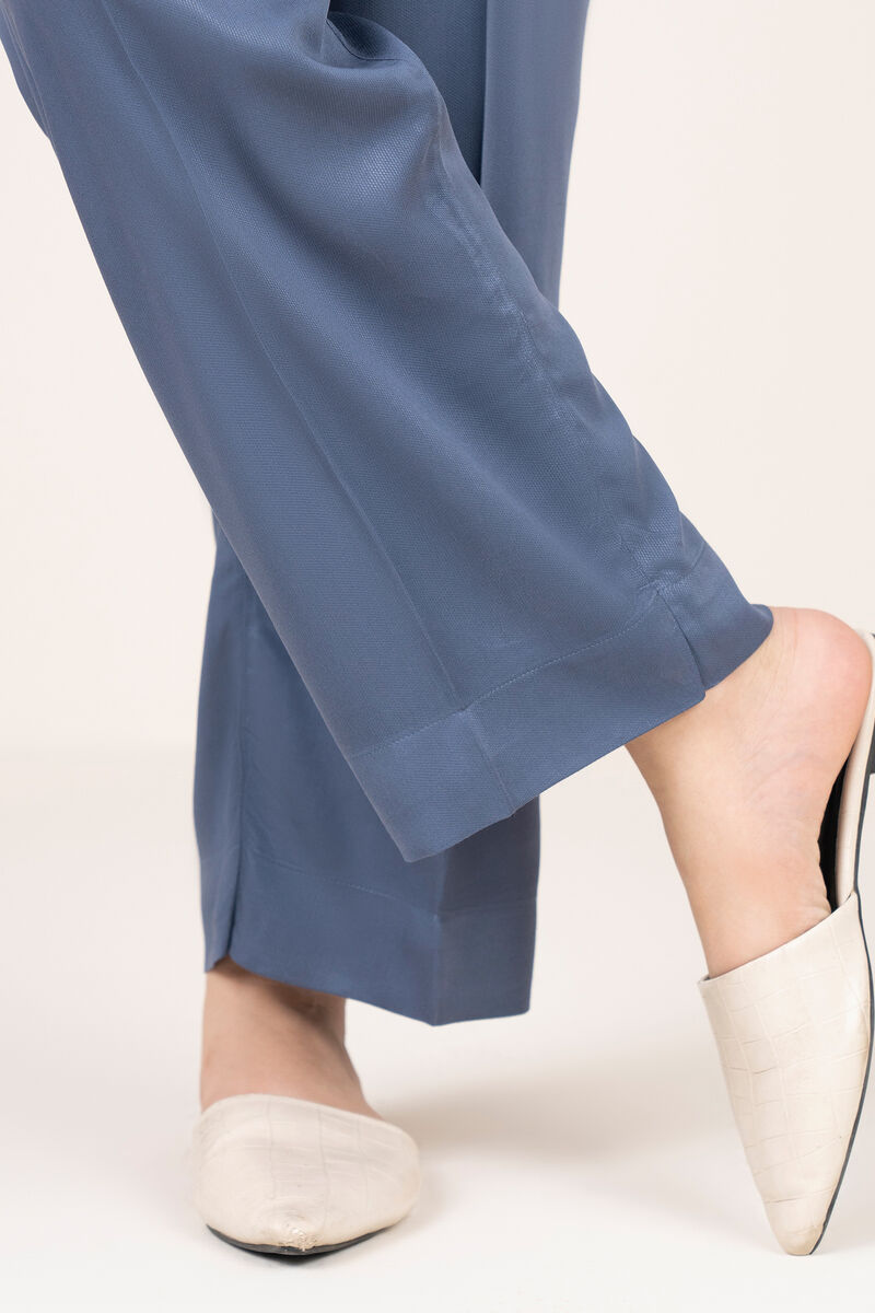 Solid Bedford Straight Pants