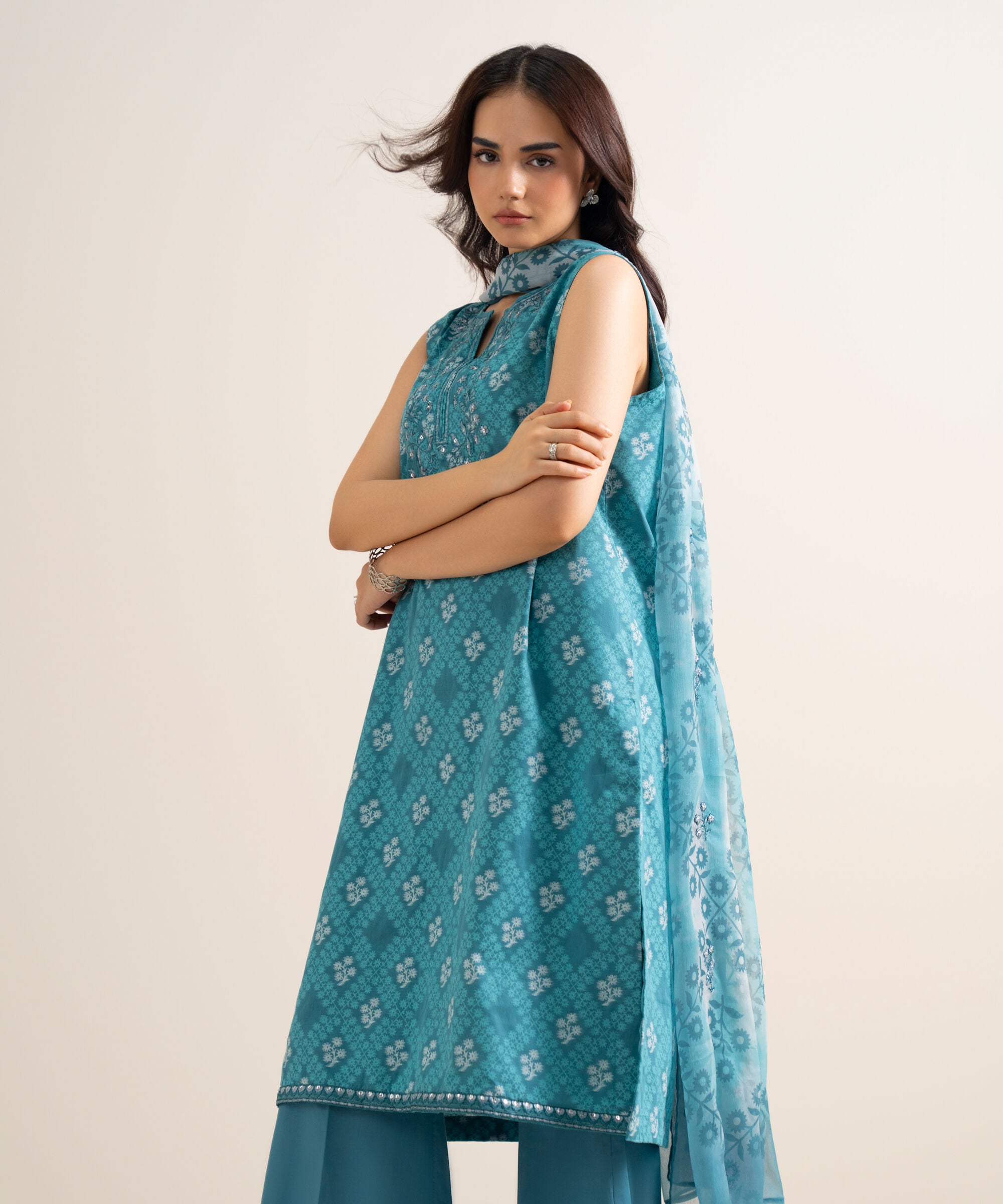 Unstitched 3 Pc Jacquard U3PEJQ25V926