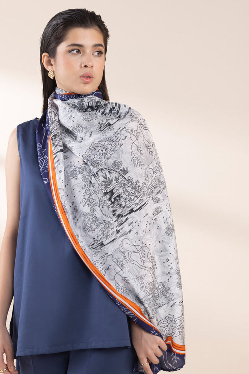 Printed Silk Scarf