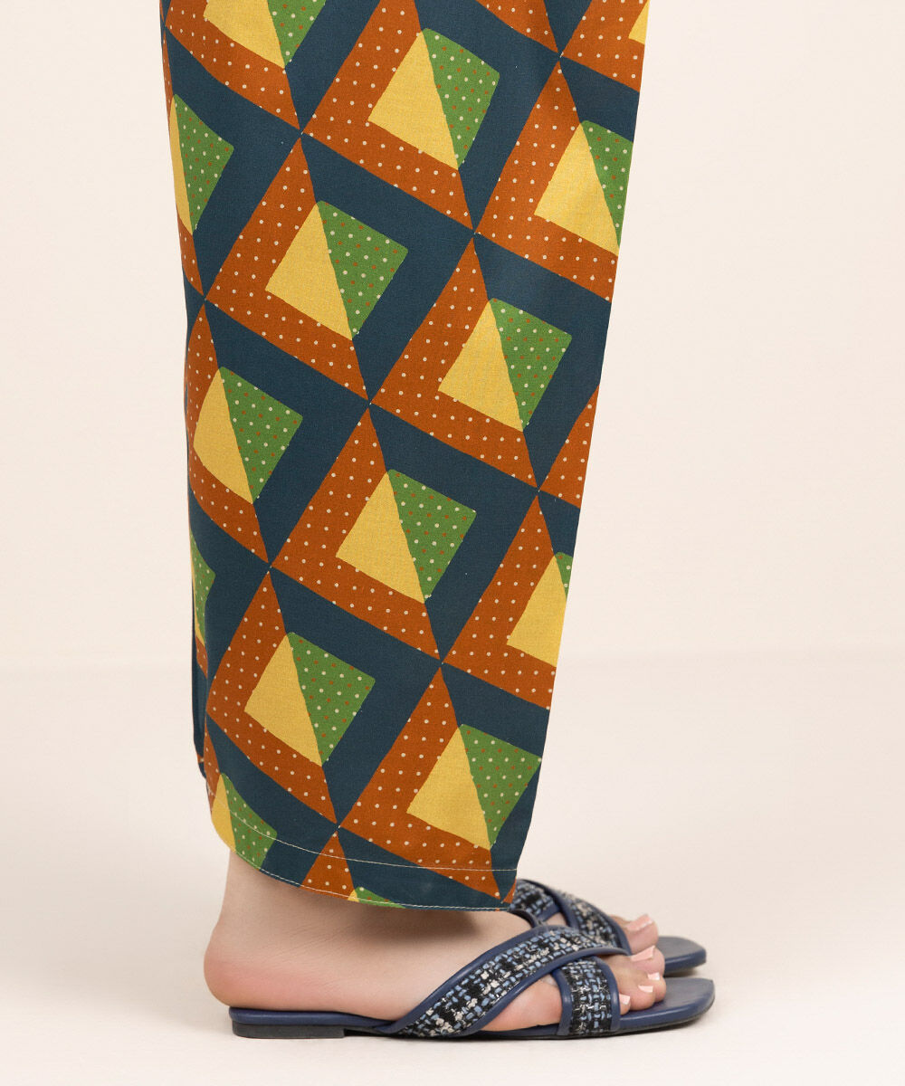 Women's RTW Cambric Multi Printed Shalwar