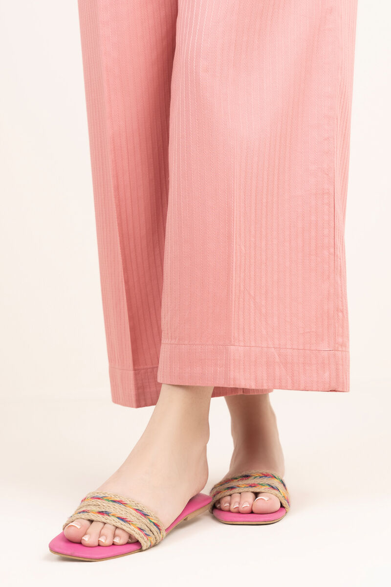Texttured Cotton Culottes
