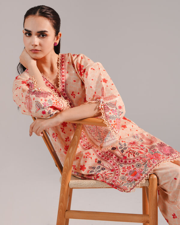 2 Piece - Printed Lawn Suit