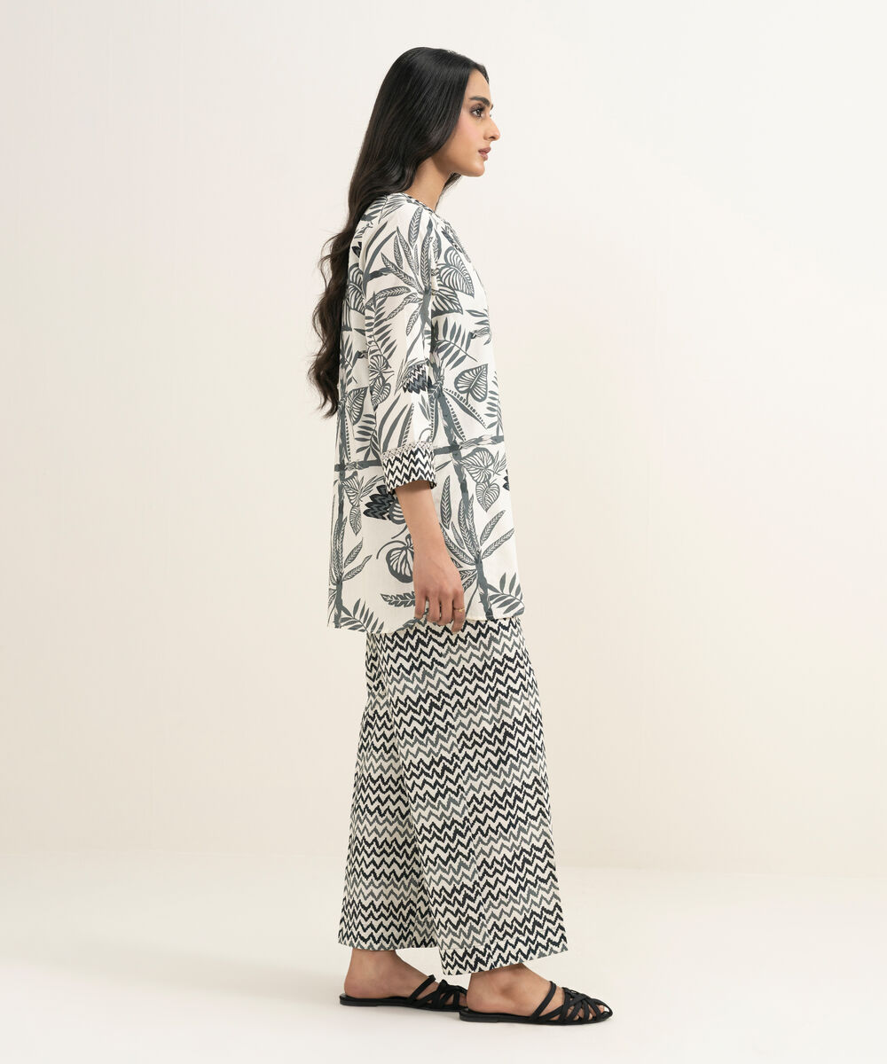 Women's RTW Cambric Embroidered Multi Straight Shirt