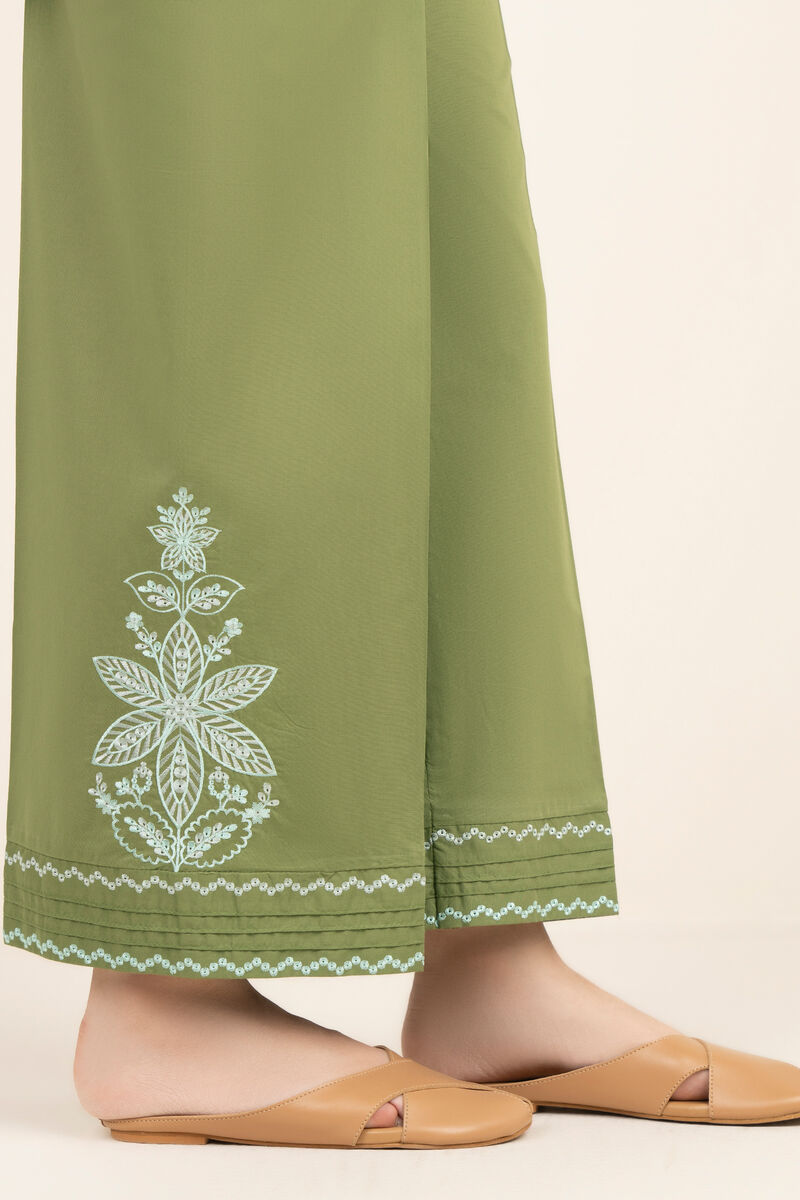 Embroidered Cambric Culottes