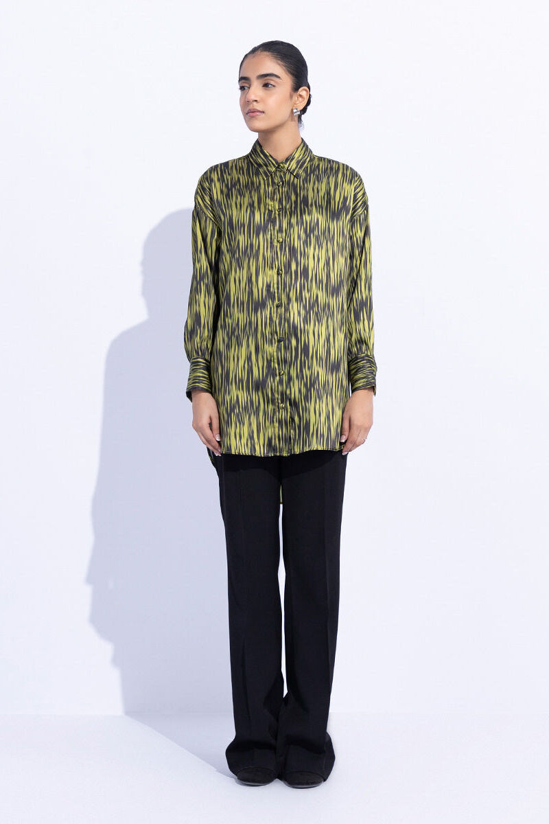 Loose Fit Silky Shirt