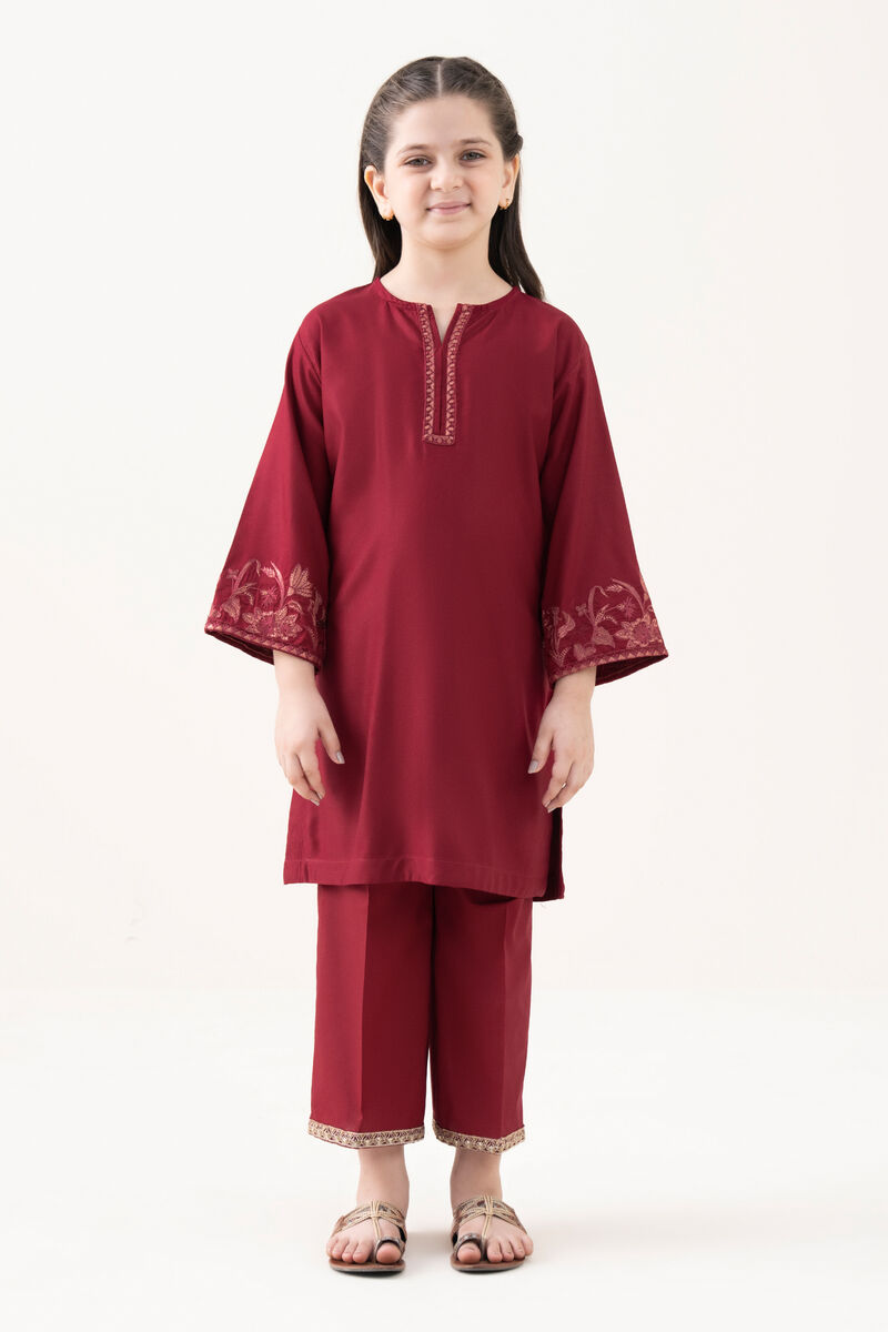 Embroidered Viscose Marina Suit