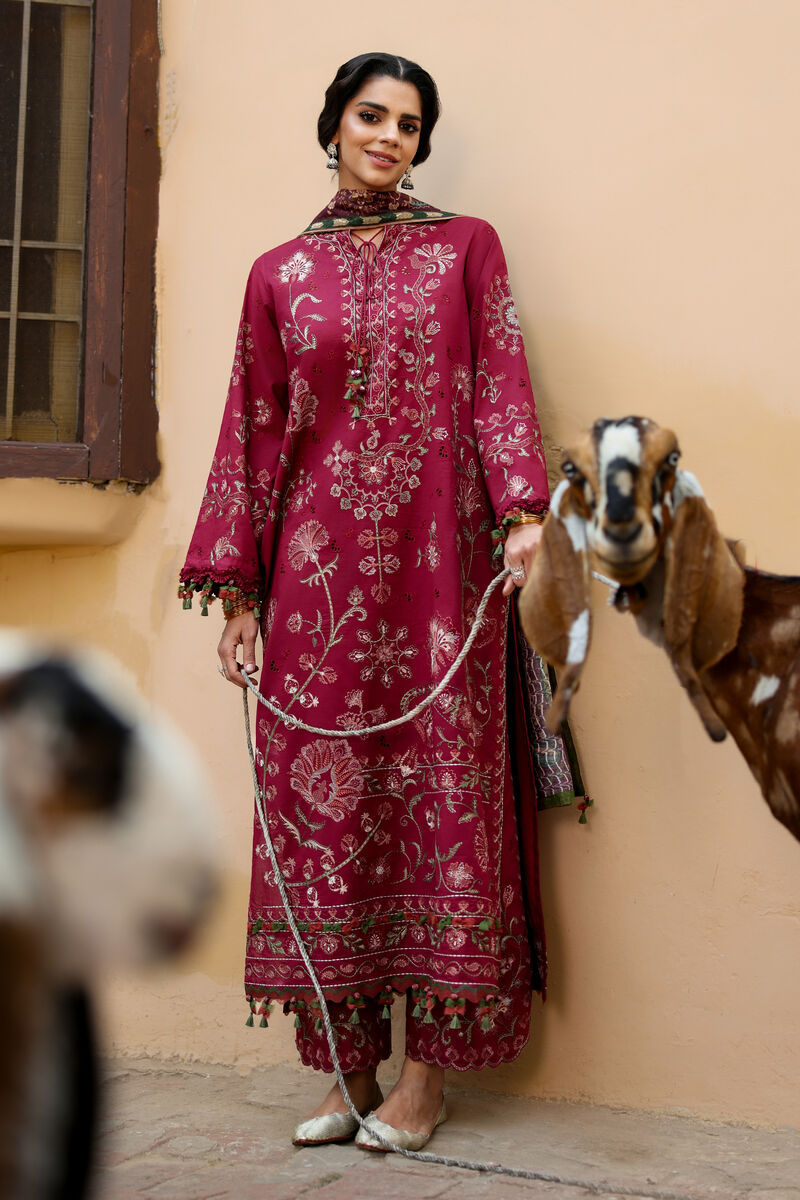 3 Piece - Embroidered Lawn Suit