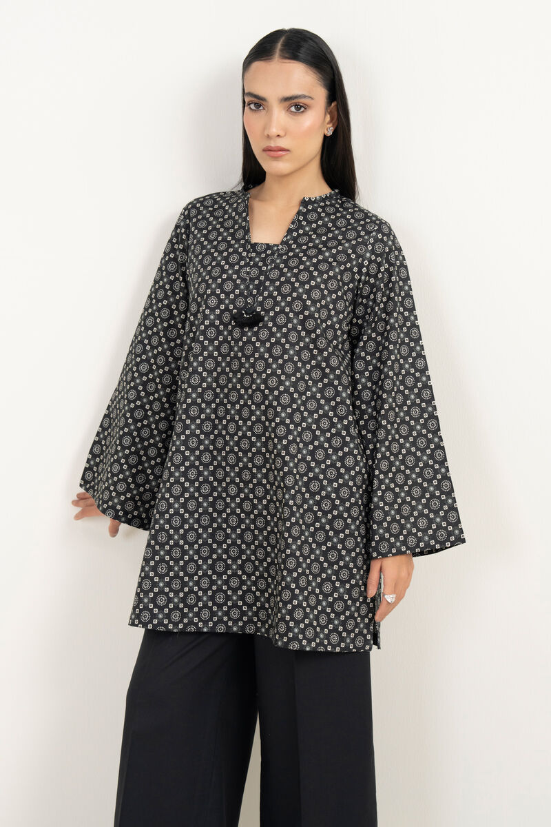 Printed Cambric Shirt