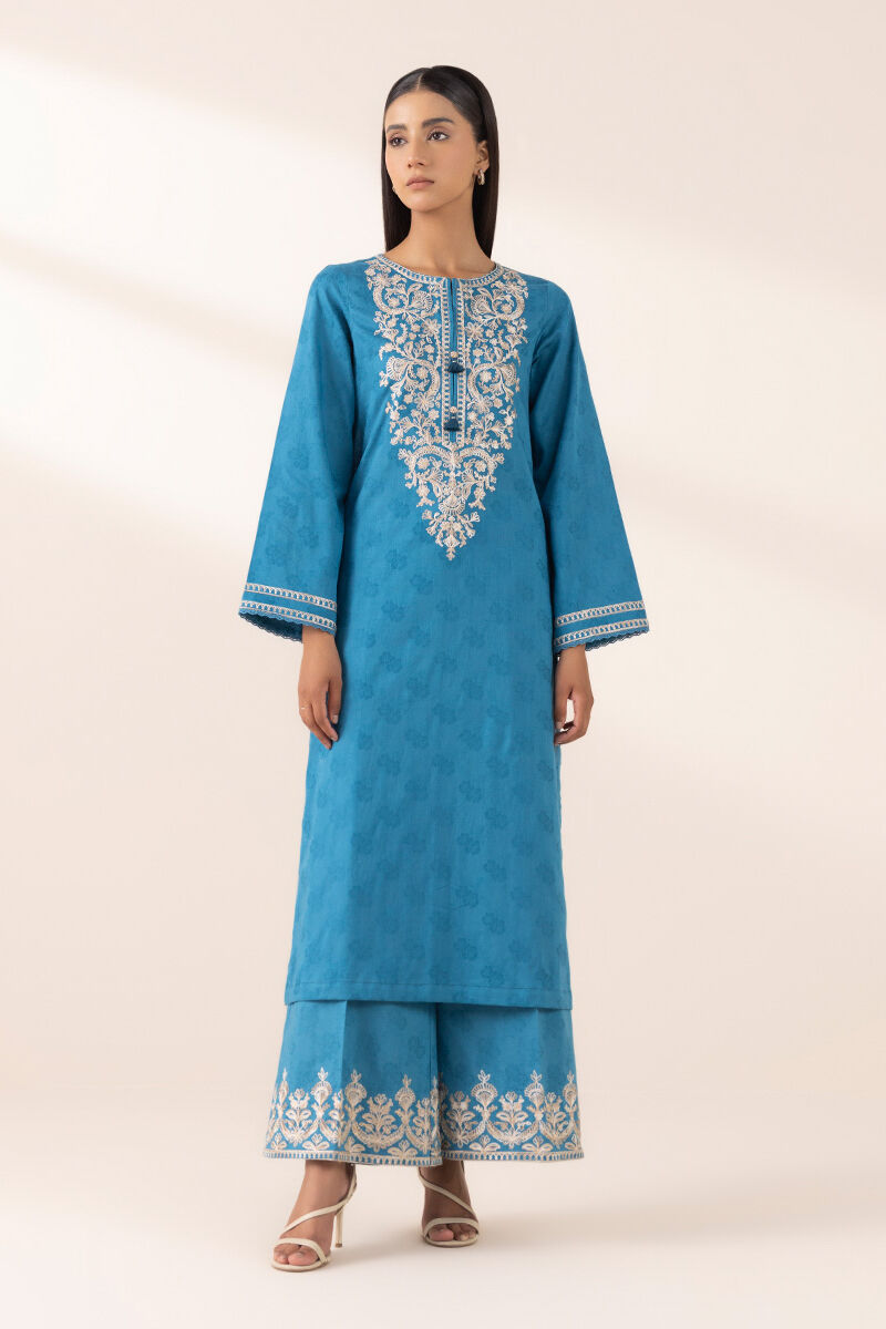 Embroidered Yarn Dyed Shirt