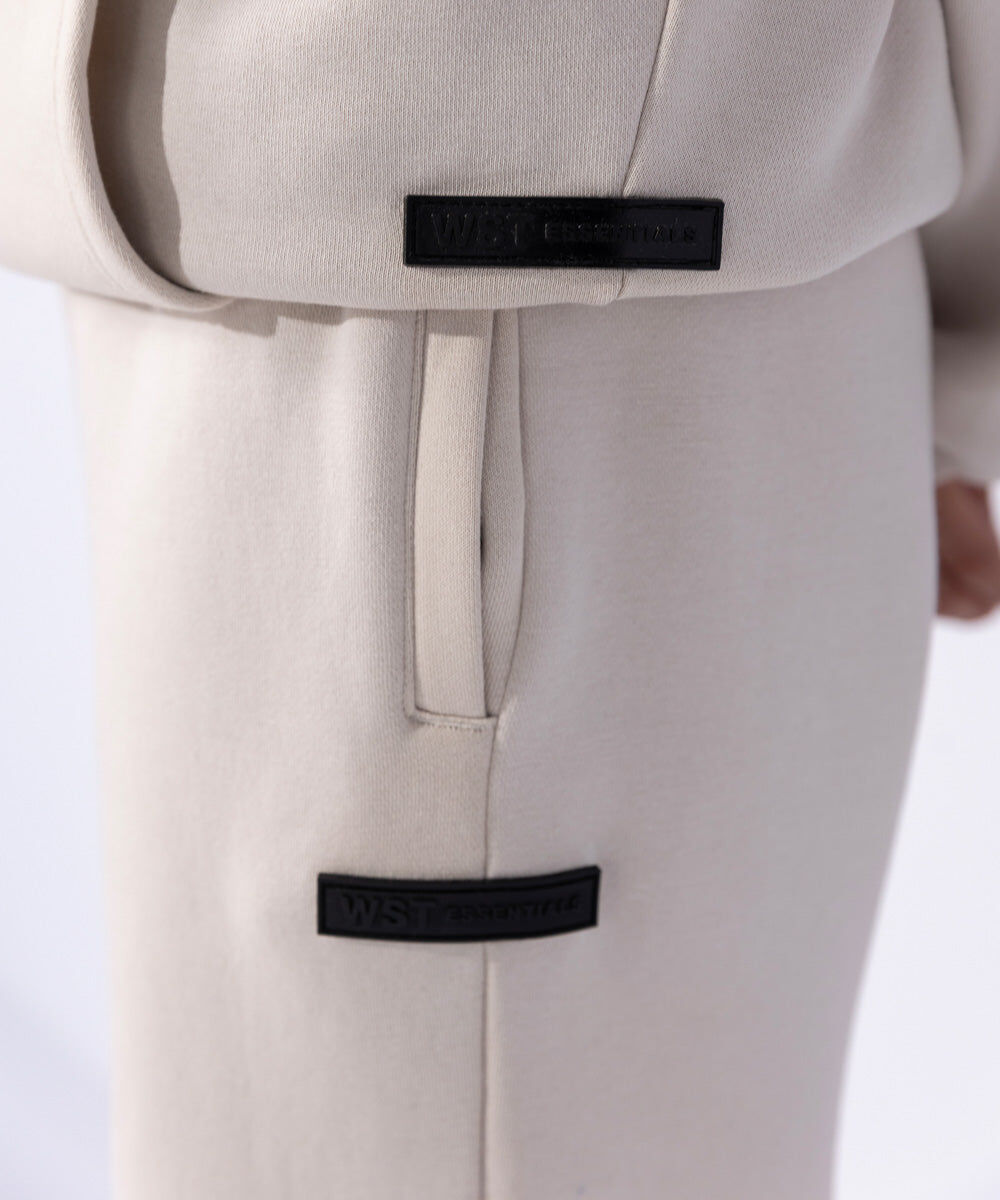 Woman - Off White Unisex Jogging Trousers