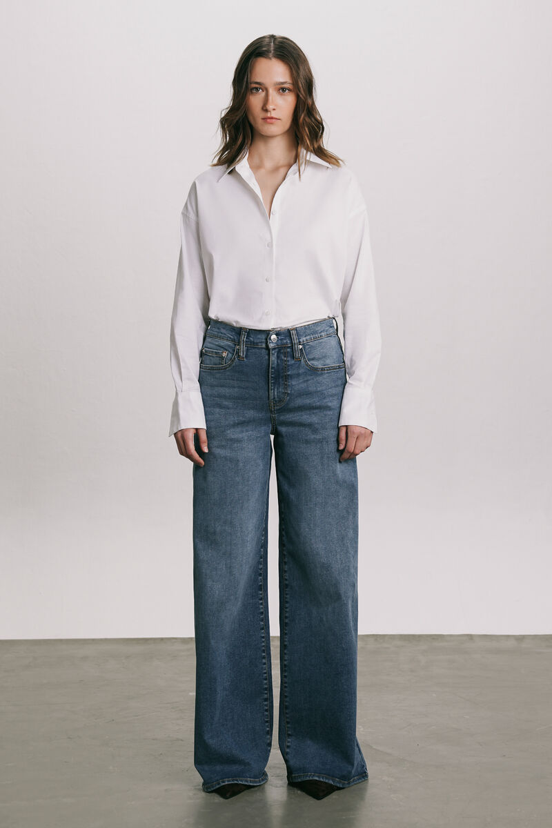 High Rise Wide Leg Jeans