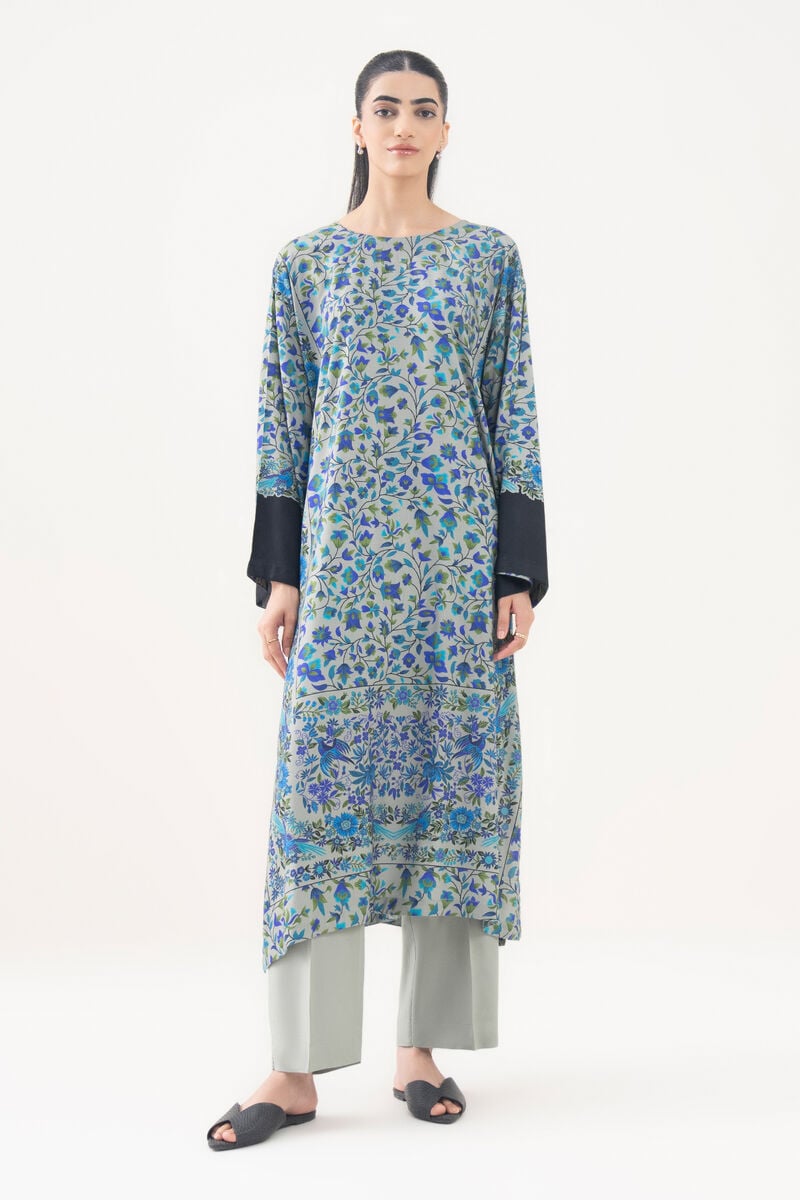 Printed Viscose Linen Shirt