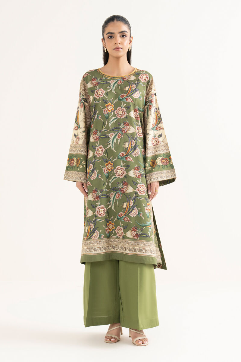 Printed Cotton Viscose Shirt