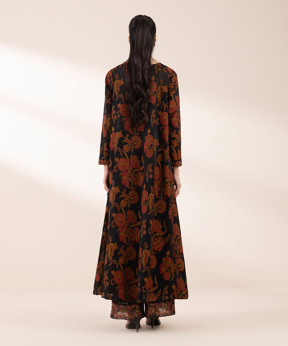 Women's RTW Extra Weft Jacquard Multi Embroidered A-Line Shirt