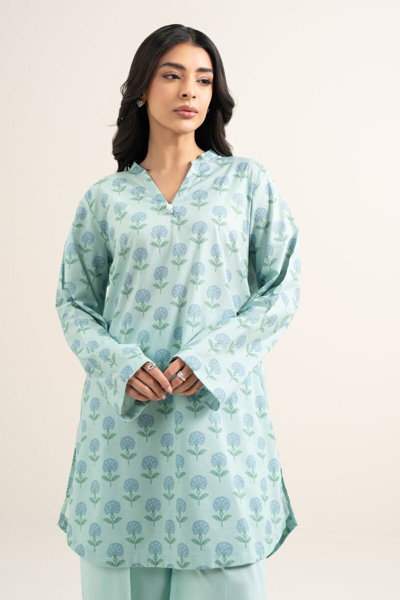 Printed Cotton Viscose Shirt