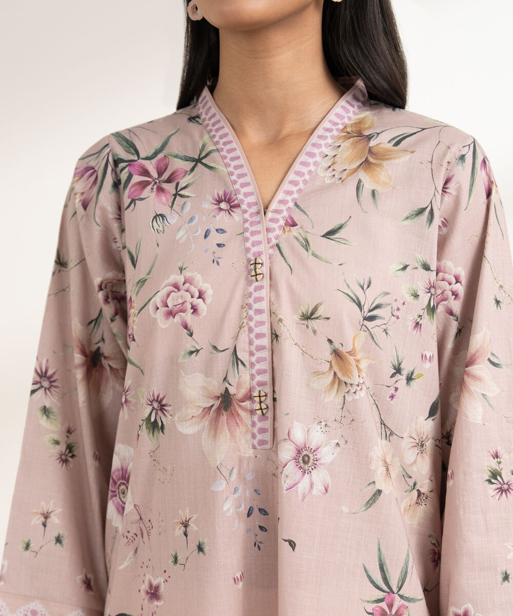 Women's RTW Cross Hatch Embroidered Pink 3 Piece Suit