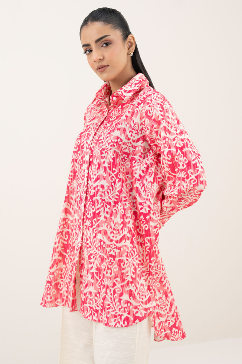 Printed Khaddar Shirt