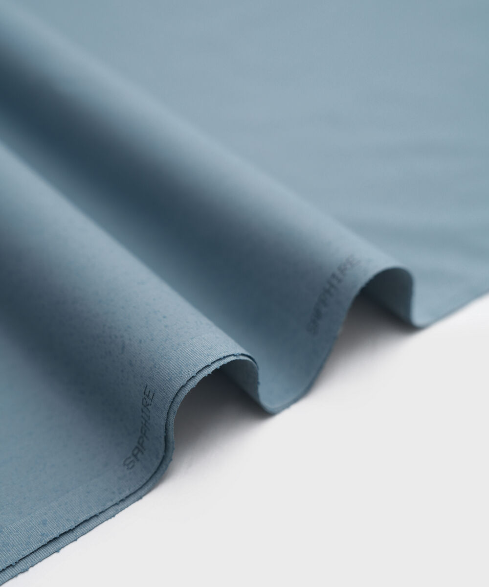 Men's Unstitched Medium Grey Karandi Suit