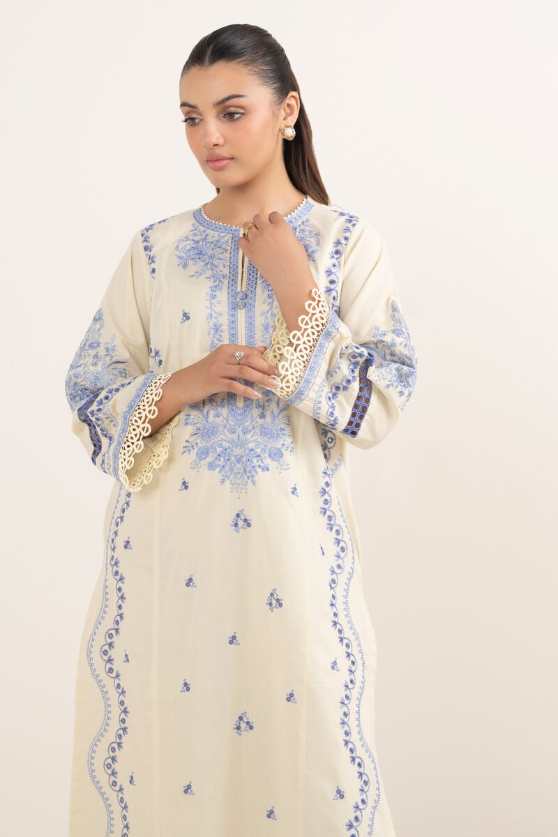 Embroidered Cambric Shirt