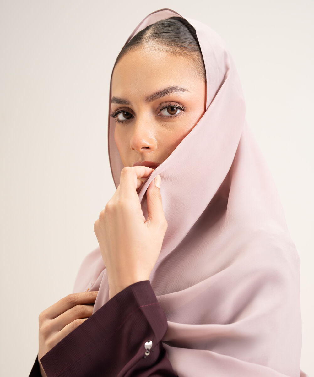 Women's Pink Basic Hijab