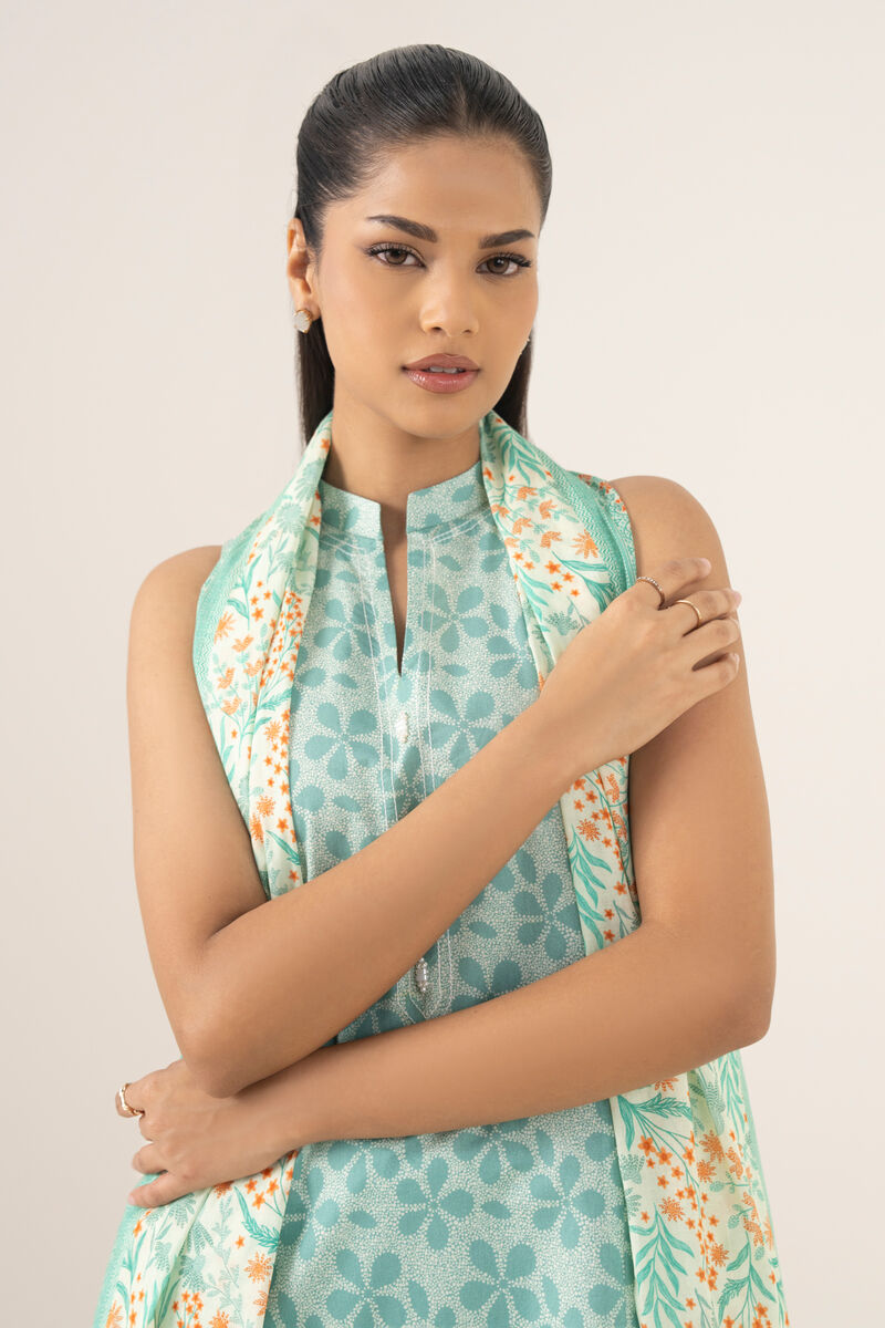 3 Piece - Printed Lawn Suit