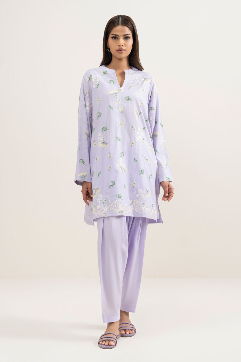 Embroidered Cotton Viscose Shirt