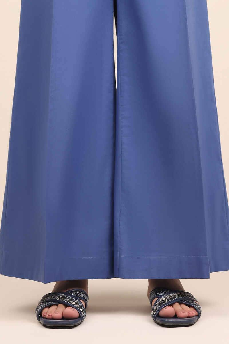 Solid Cambric Flared Pants