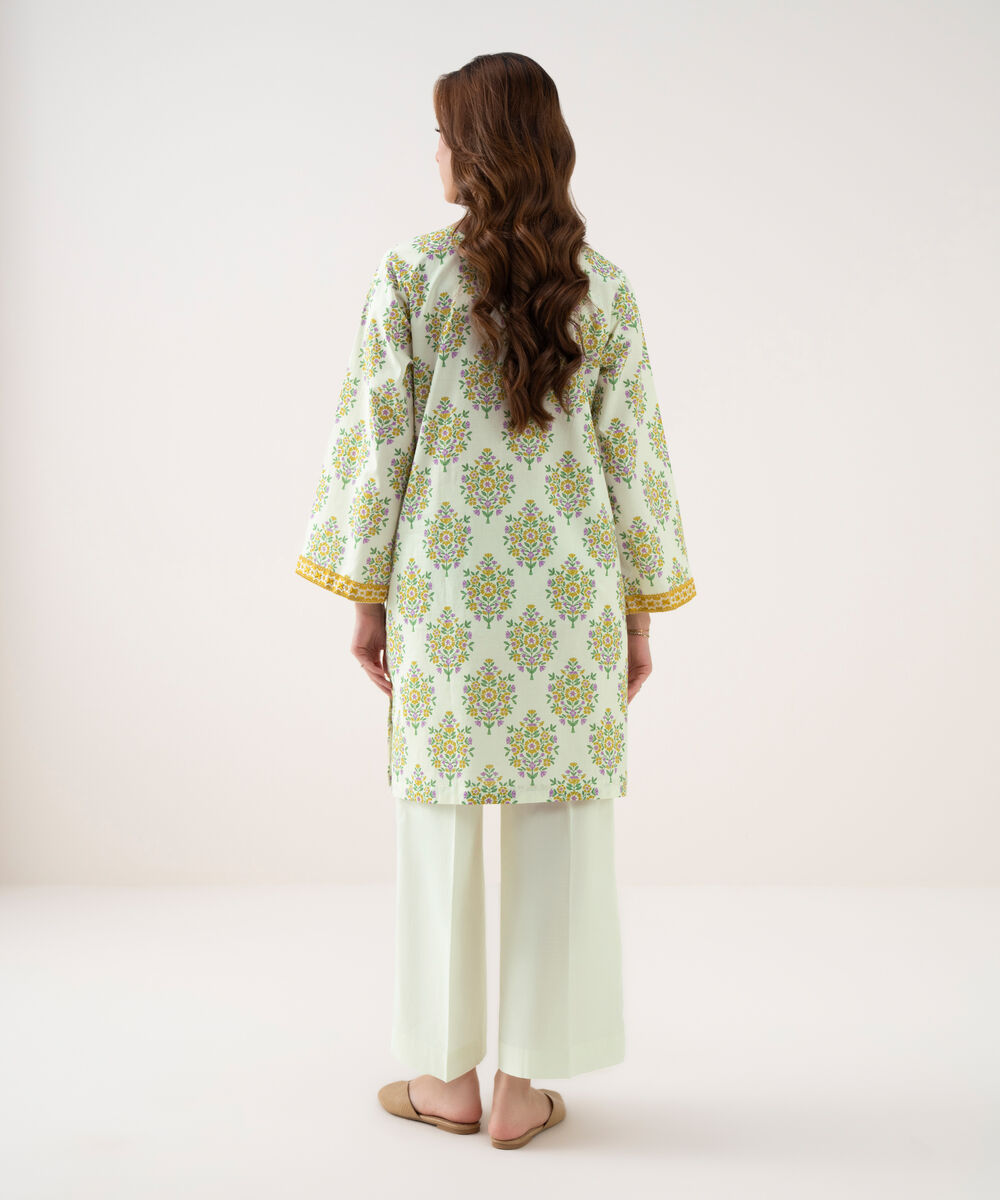 Women's RTW Cambric Embroidered Straight Multi Shirt