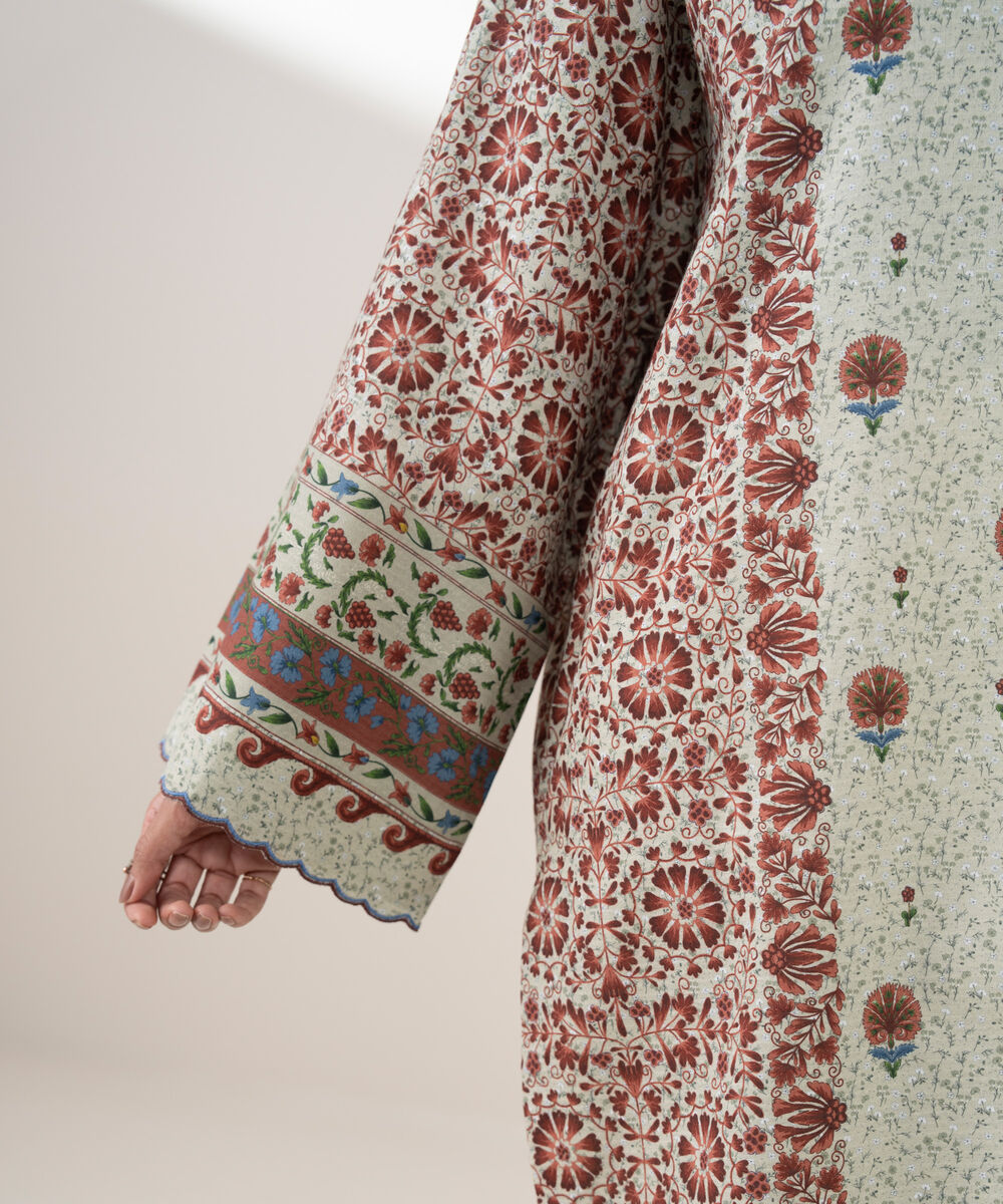 Women's Unstitched Dobby 2 Piece Suit