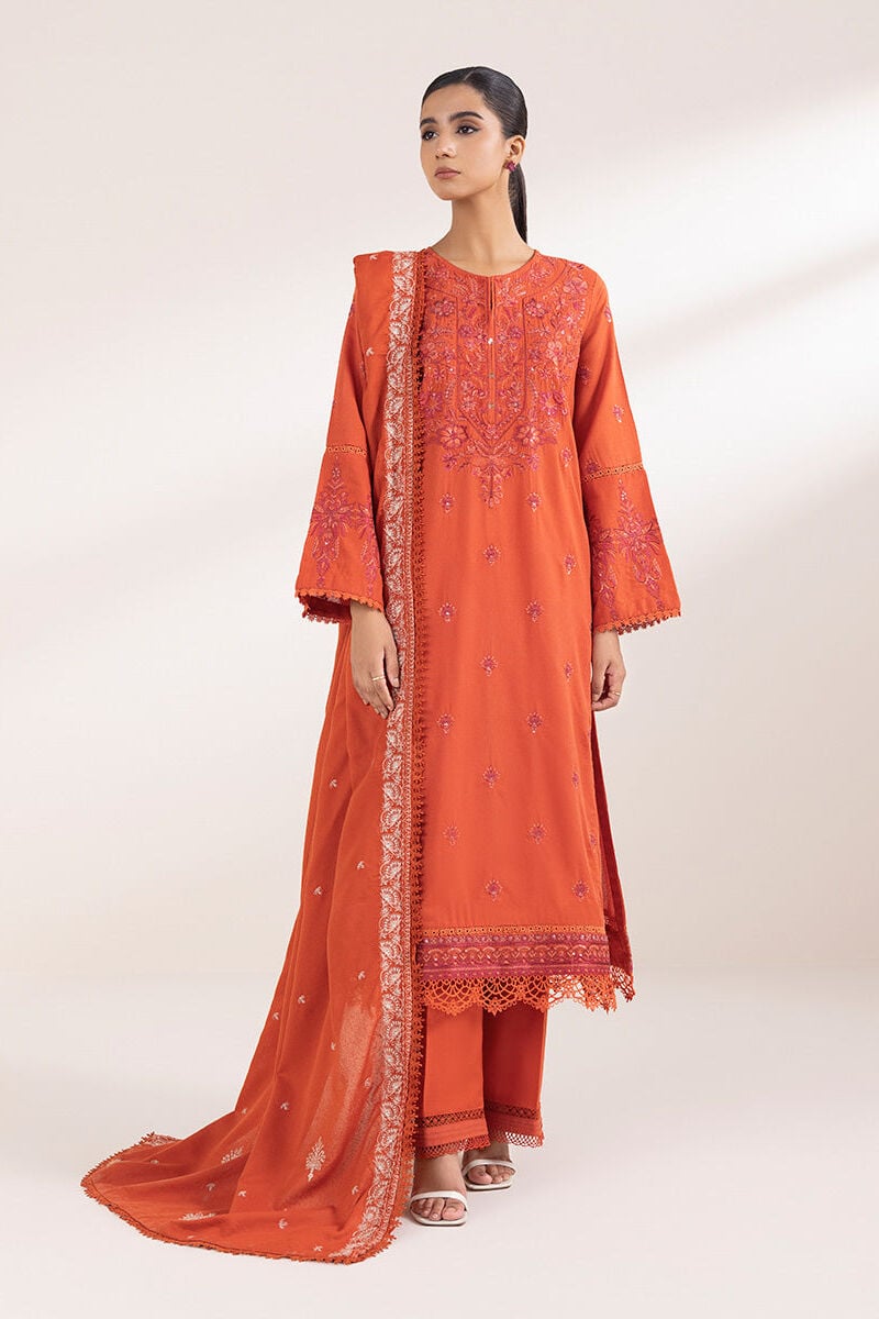 Embroidered Karandi Dupatta