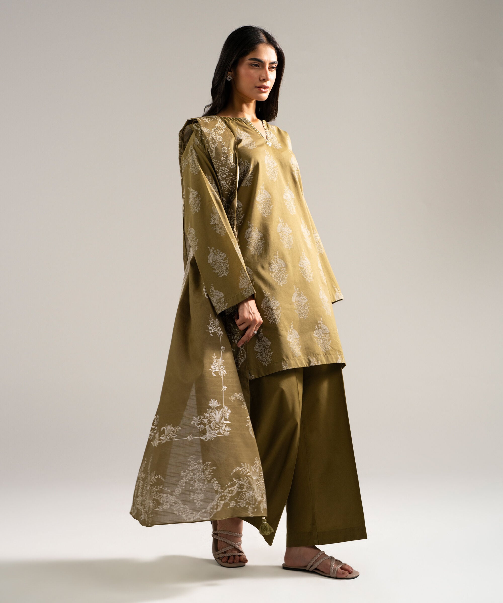 Printed Dupatta PRSCAHMV680D