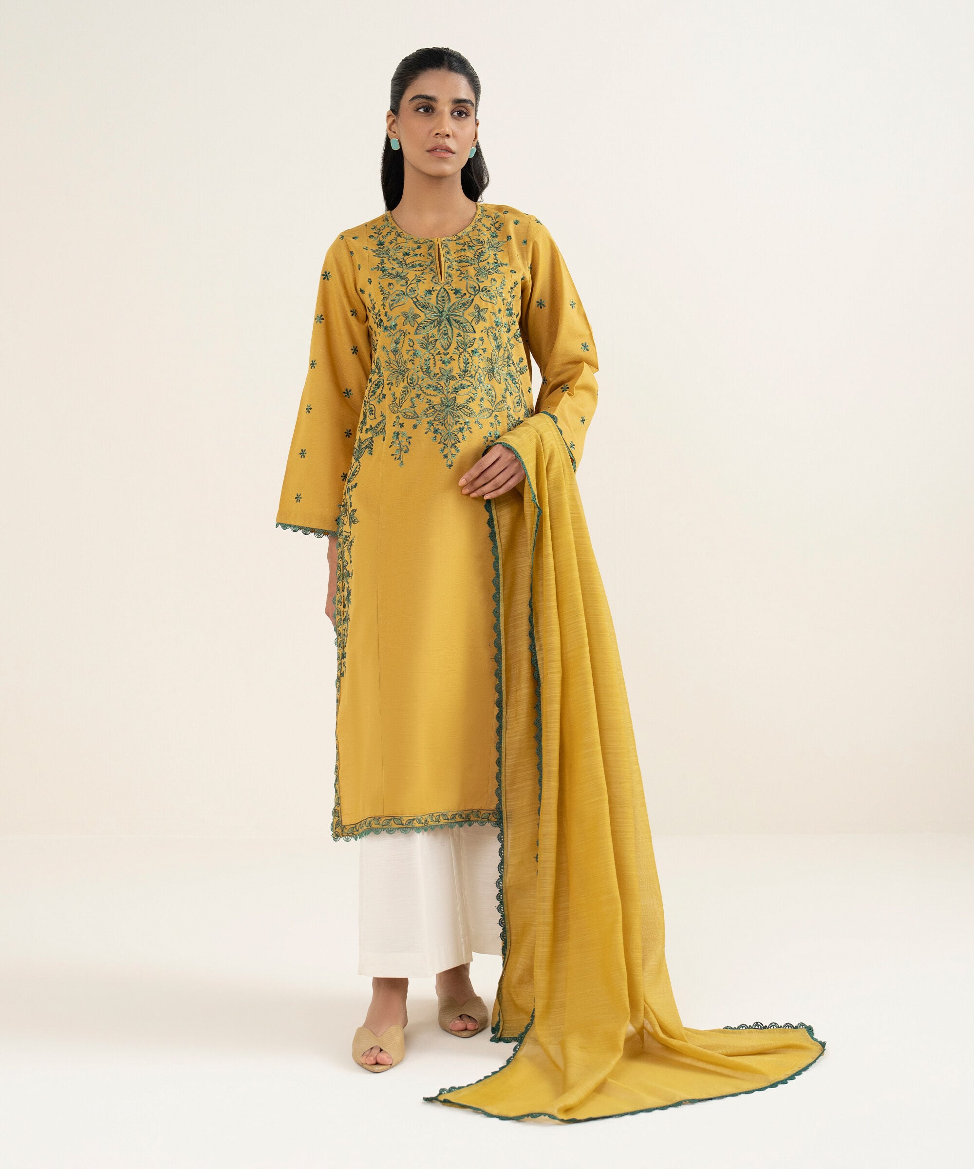 Solid Dupatta DESDW25V326D