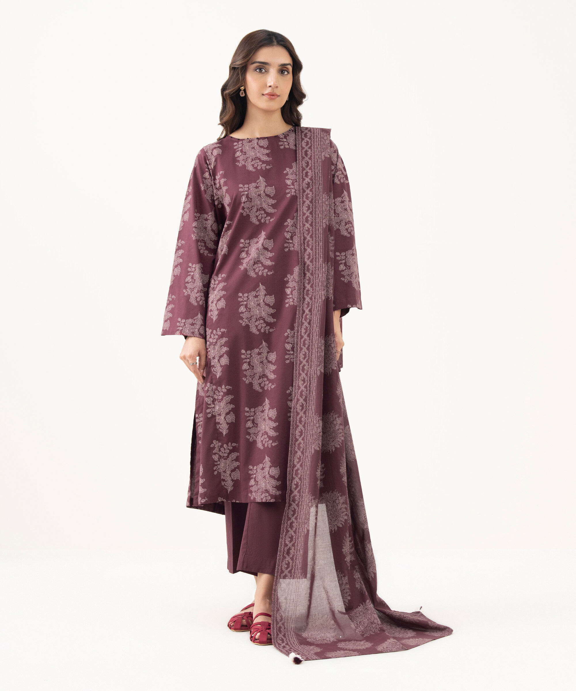 Printed Dupatta 3PPRW25V311D