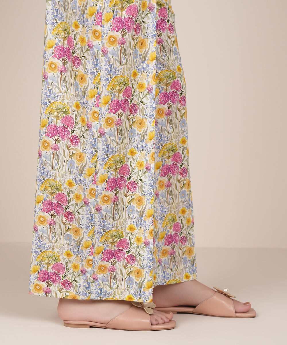 Women's RTW Lycra Multi Printed Culottes