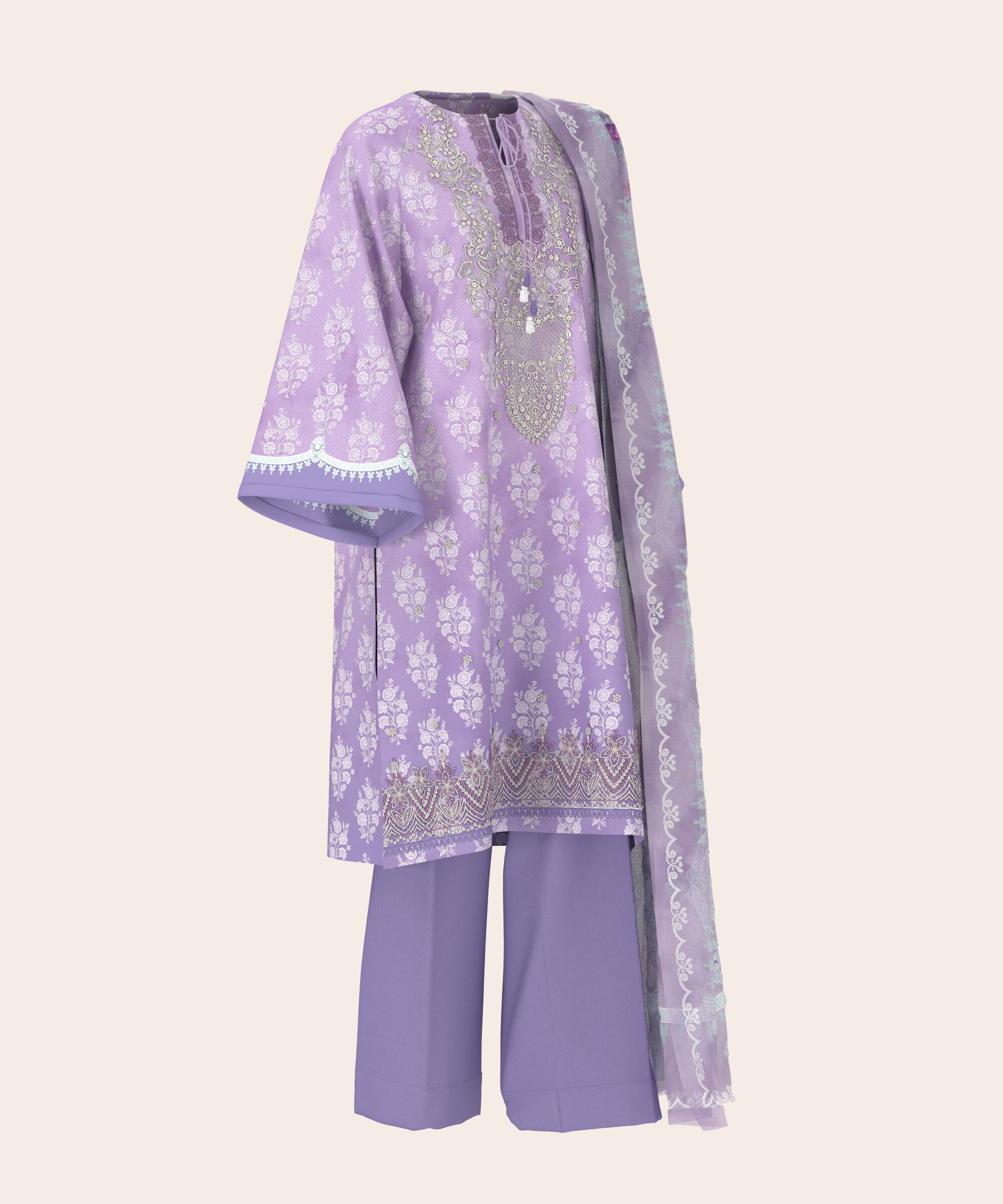 Unstitched 3 PC PPEWS26CL214