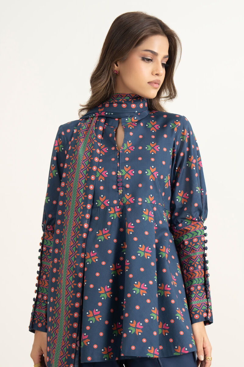 3 Piece - Printed Lawn Suit