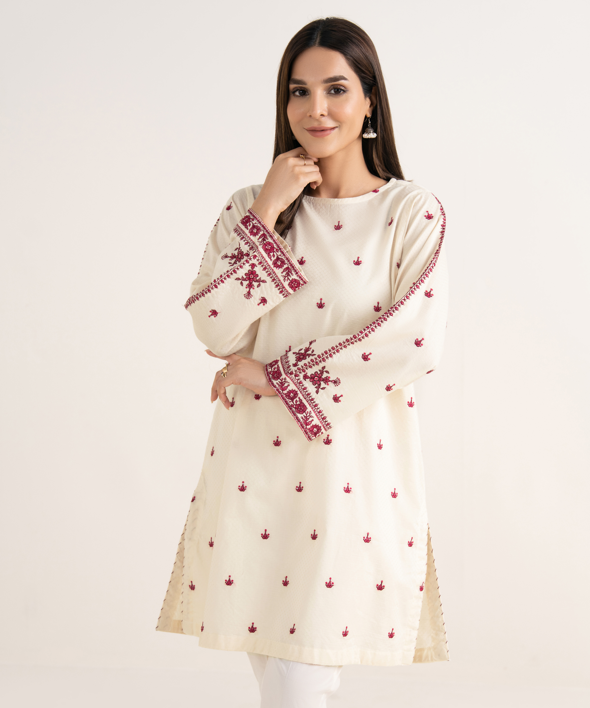 White Ready To Wear Mini Me Outfit