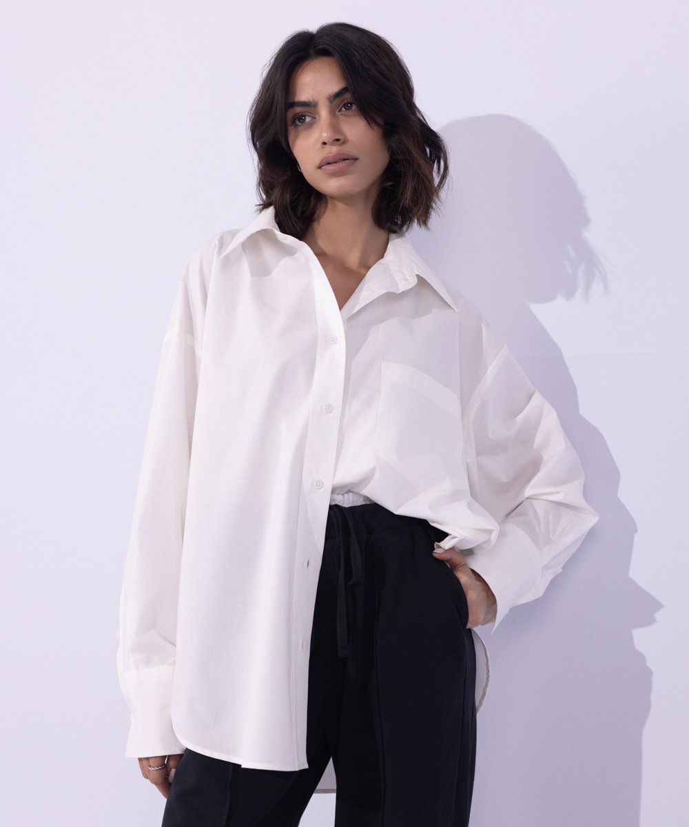 Women's Western Wear White Button Down Mother’s Day Gift