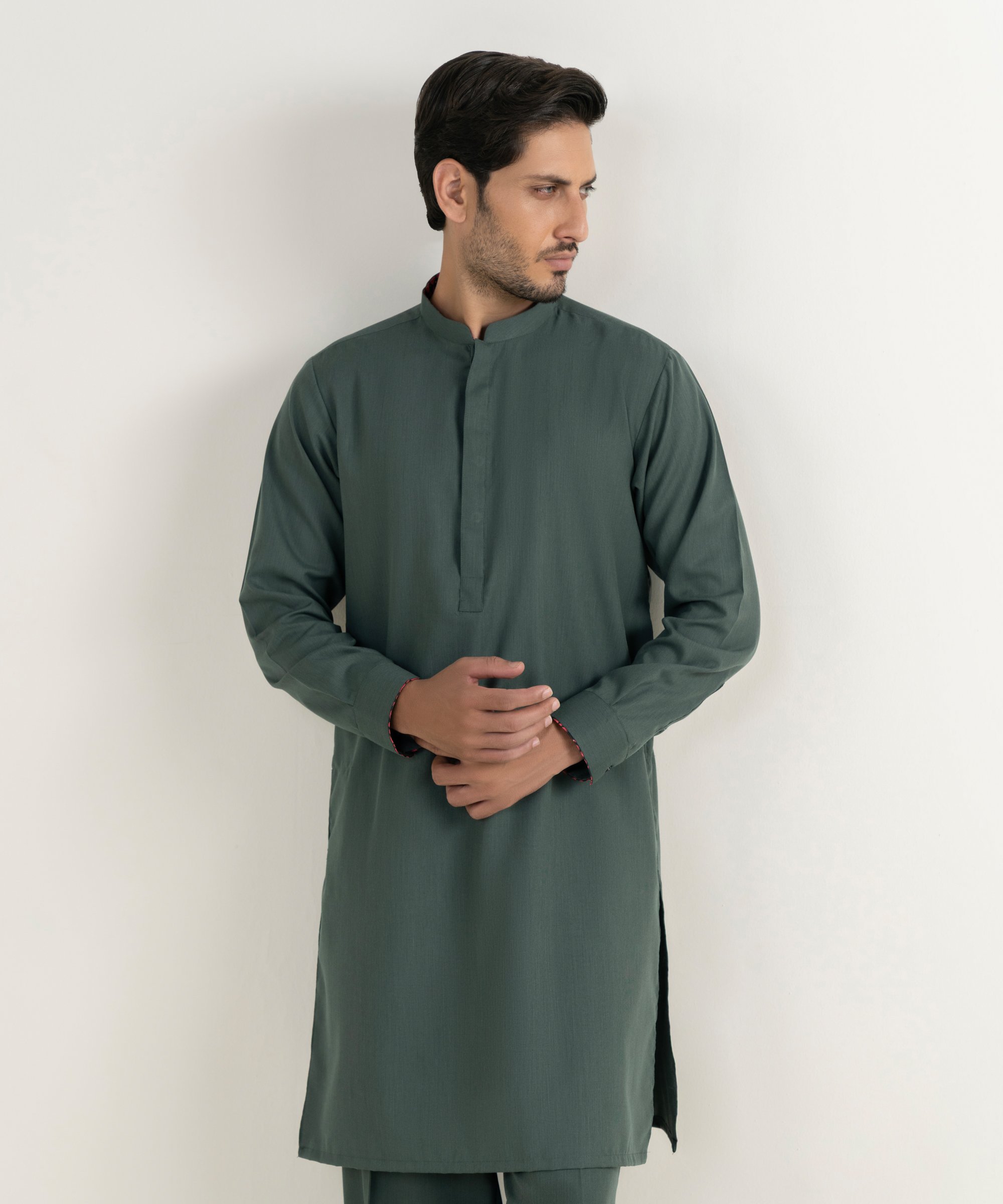 Green Men's Stitched Mini Me Outfit