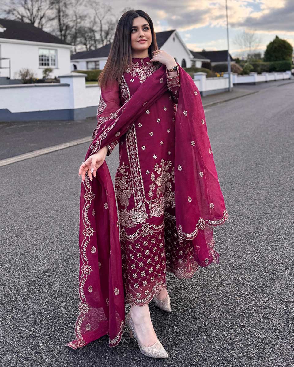 Women's Ready To Wear Maroon Mother’s Day Gift